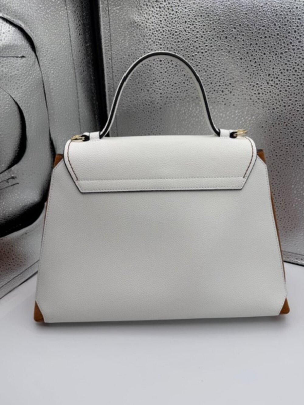 CROMIA LEATHER HANDBAG - Picture 5 of 14